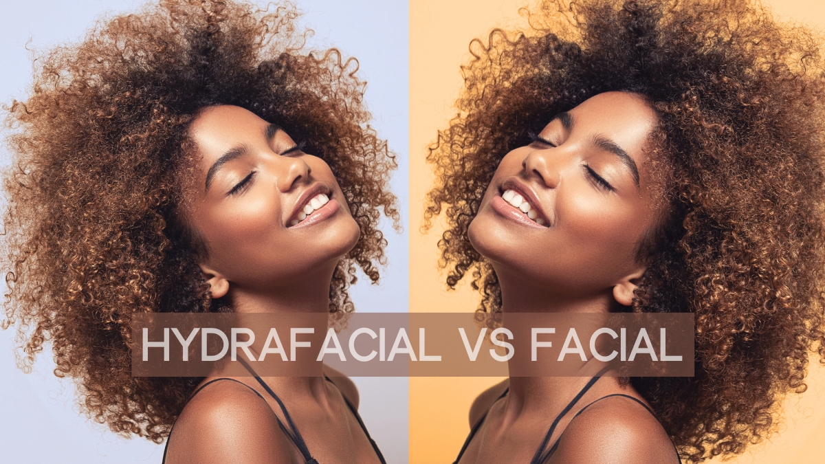 hydrafacial vs facial